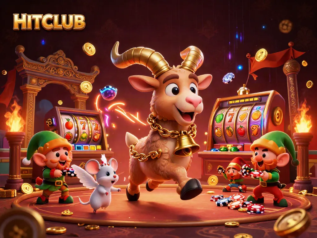 Step into HITCLUB's thrilling holiday-horror casino with Krampus, mouse, and gremlins.