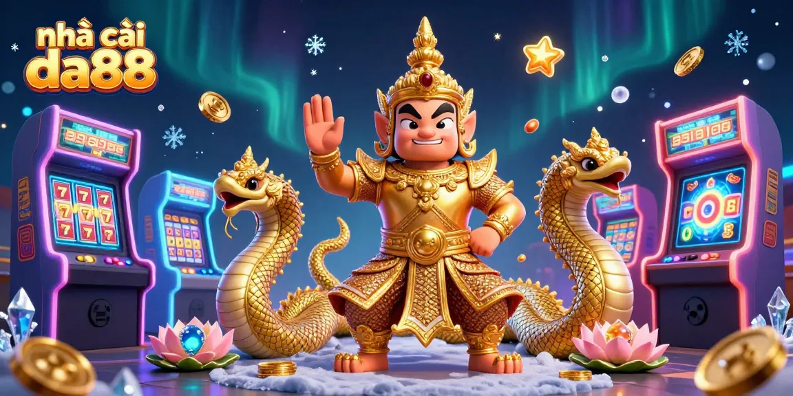 Experience exhilarating gaming at nhà cái da88 with vibrant characters and dynamic casino elements.