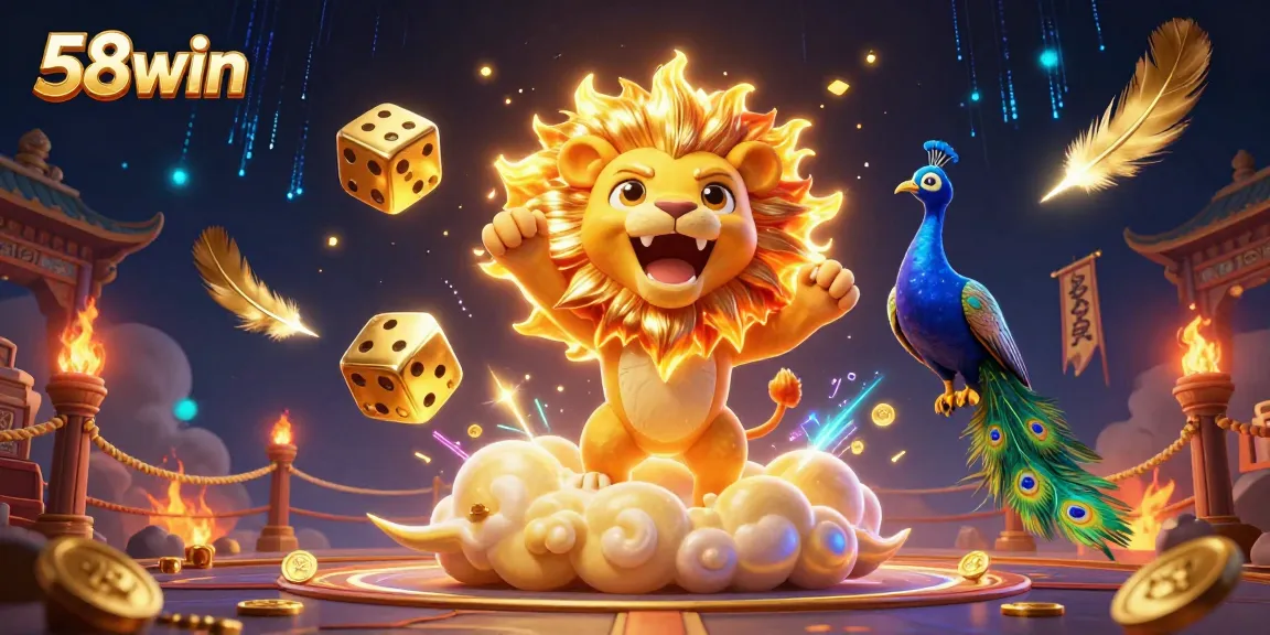 Experience thrilling action with 58win's vibrant casino atmosphere, dynamic gaming elements, and rewards.