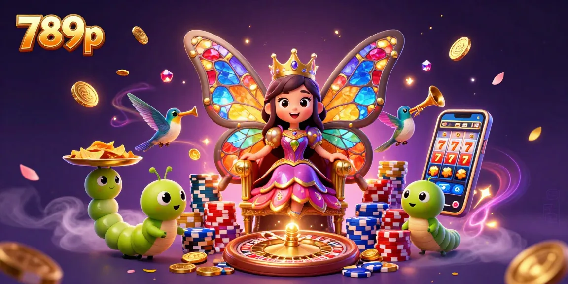 Play exciting games at 789p with stunning visuals and rewards, featuring a colorful casino scene.