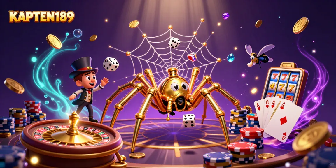 KAPTEN189 menawarkan pengalaman slot online menarik dengan berbagai simbol dan elemen kasino yang menawan.